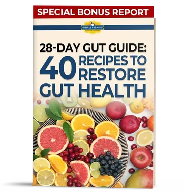 Cover of the 28-Day Gut Guide: 40 Recipes to Restore Gut Health